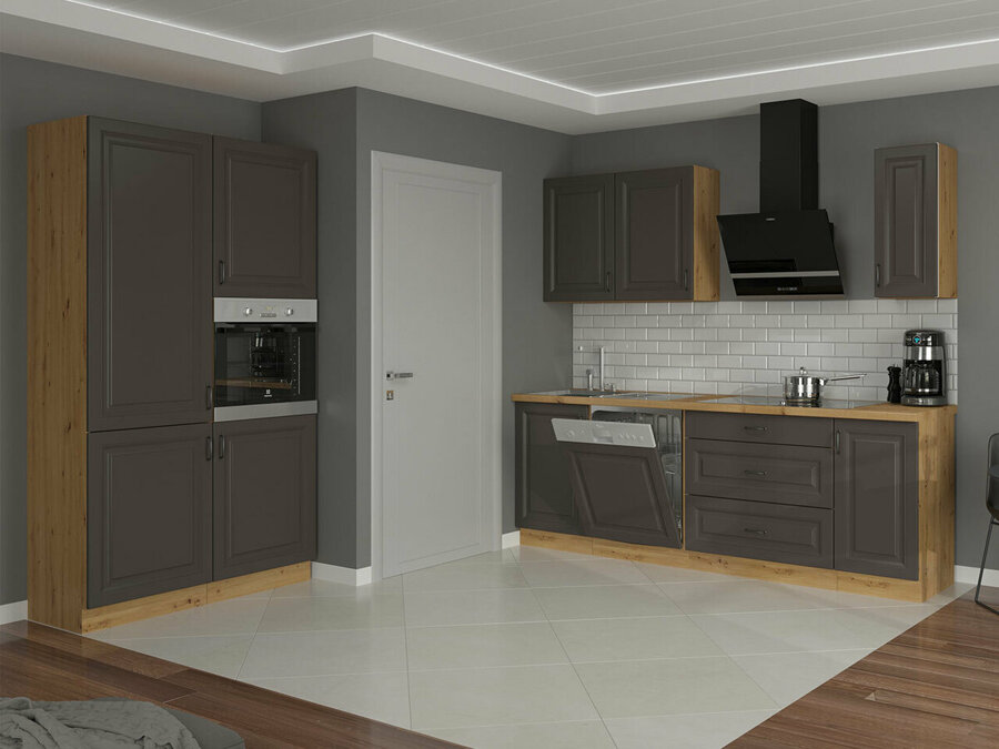 Colecție de bucătărie Retro Grey