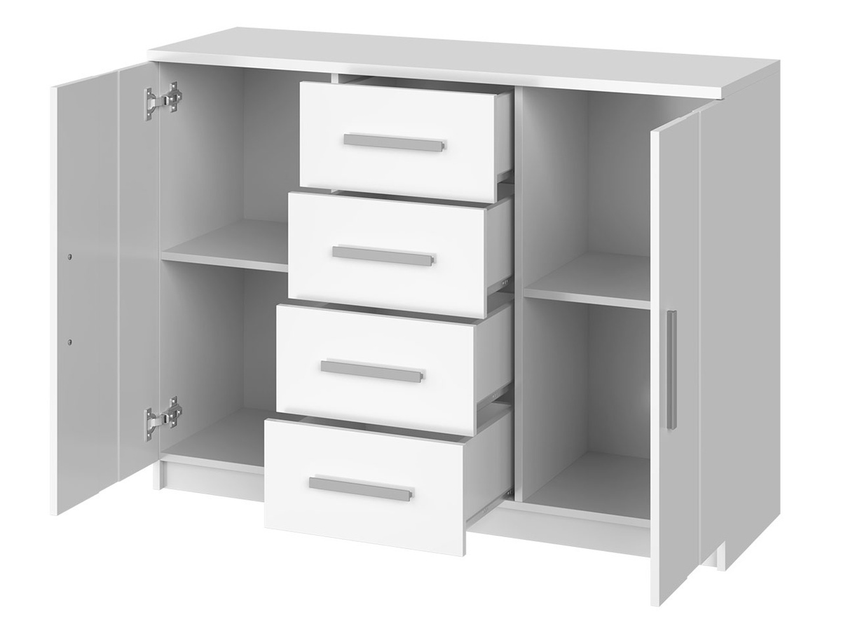 Set dormitor Catromi 122 (Alb + Soft Pik 011)