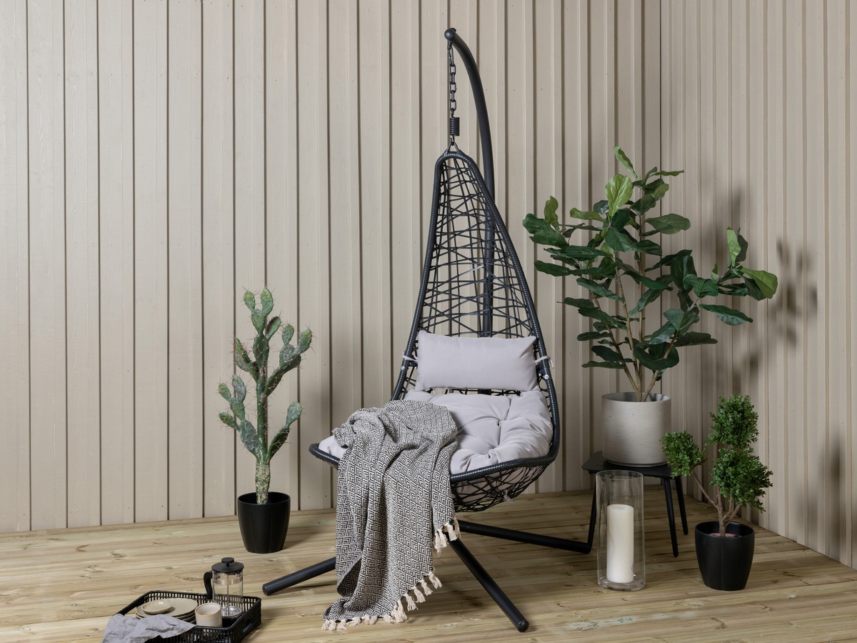Scaun suspendat Dallas 519 (Negru)
