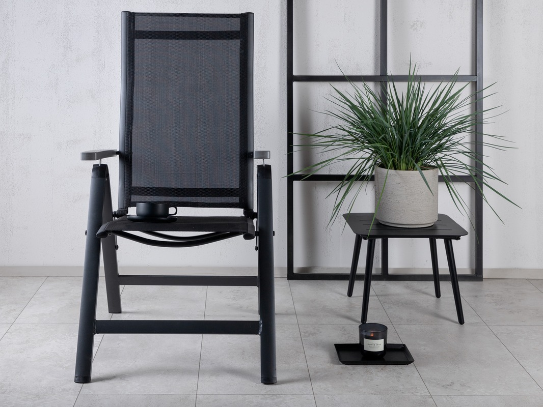 Scaun de exterior Dallas 738 (Negru)