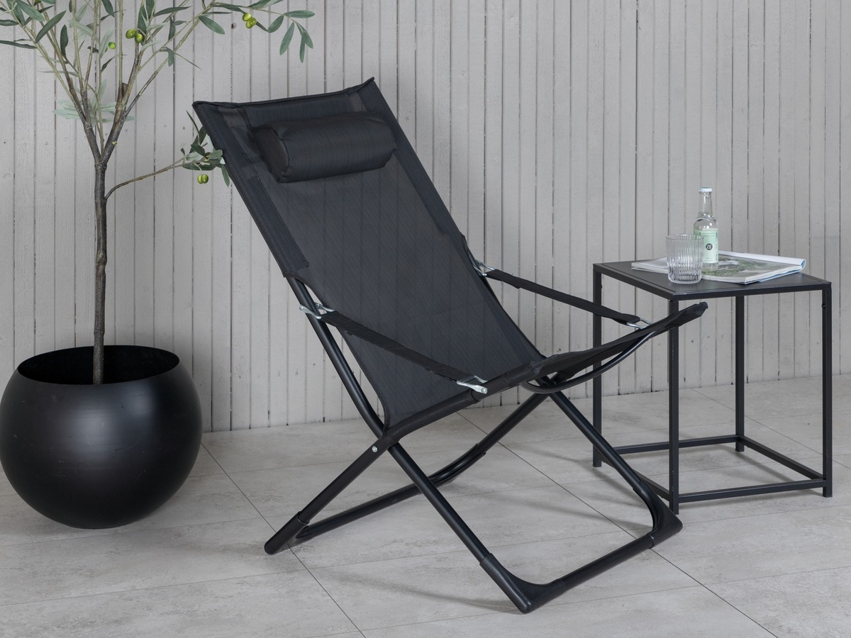 Scaun de exterior Dallas 800 (Negru)