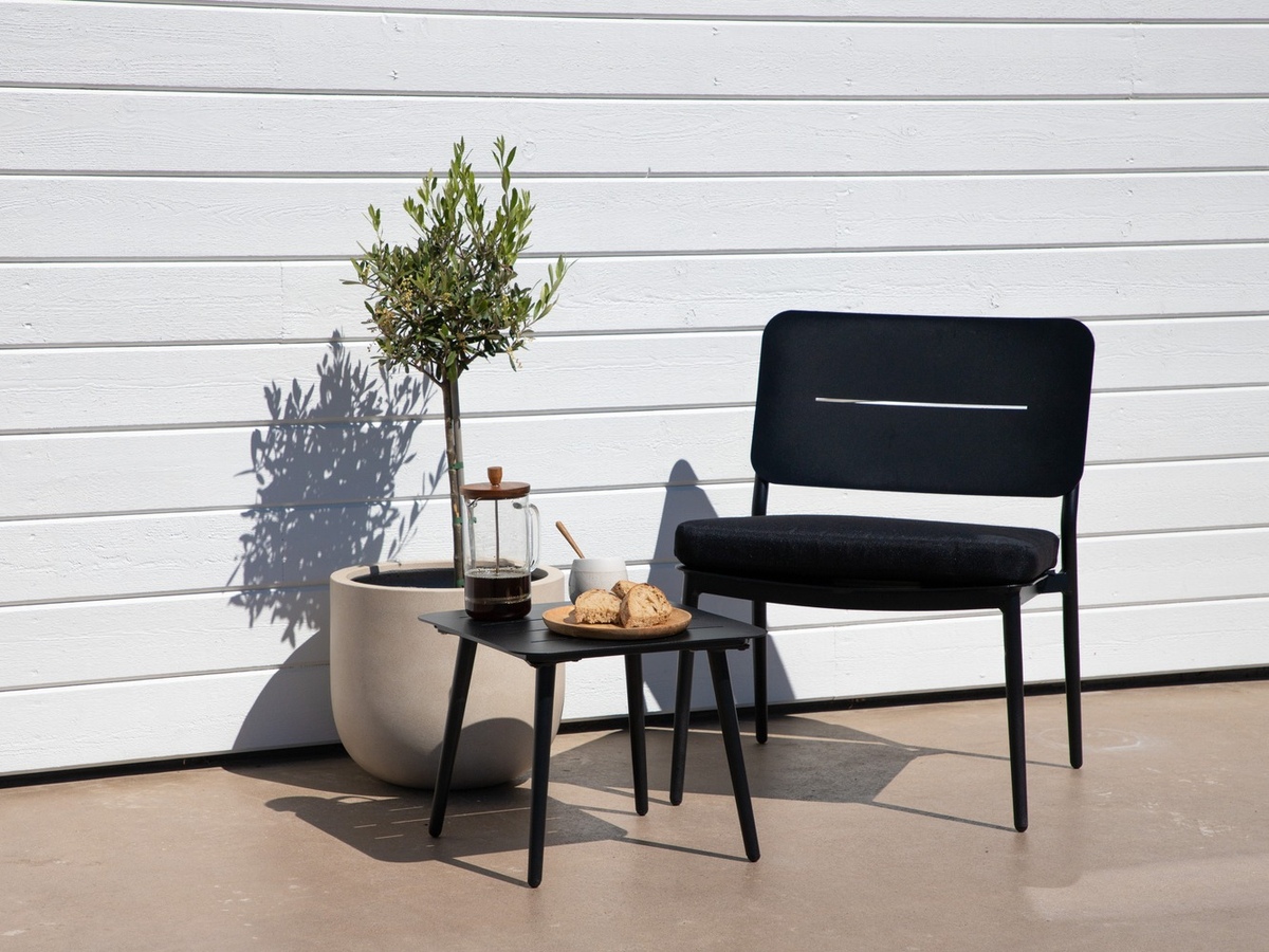 Scaun de exterior Dallas 825 (Negru)