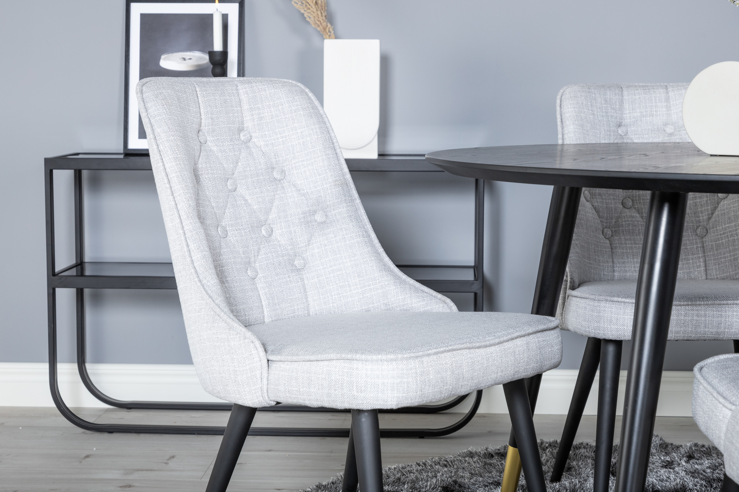Set de mese Dallas 1178 (Gri + Negru)