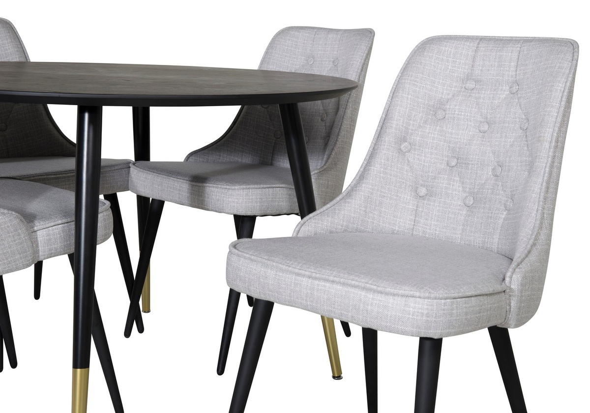 Set de mese Dallas 1178 (Gri + Negru)