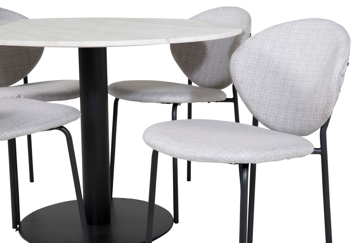 Set de mese Dallas 1298 (Gri + Negru)