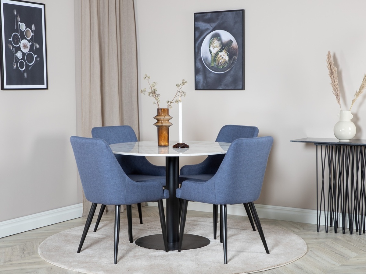 Set de mese Dallas 1300 (Albastru + Negru)