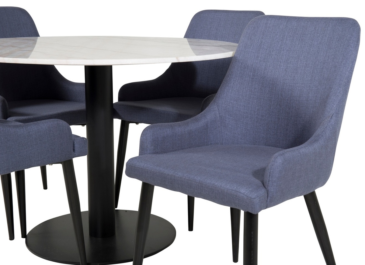 Set de mese Dallas 1300 (Albastru + Negru)