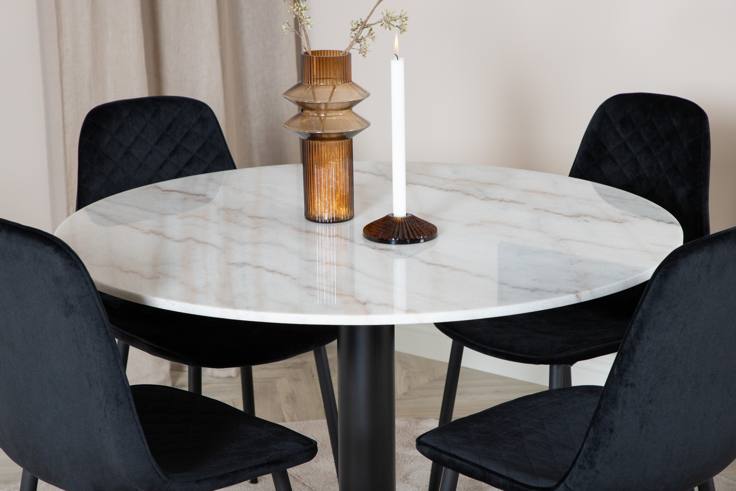 Set de mese Dallas 1302 (Negru)