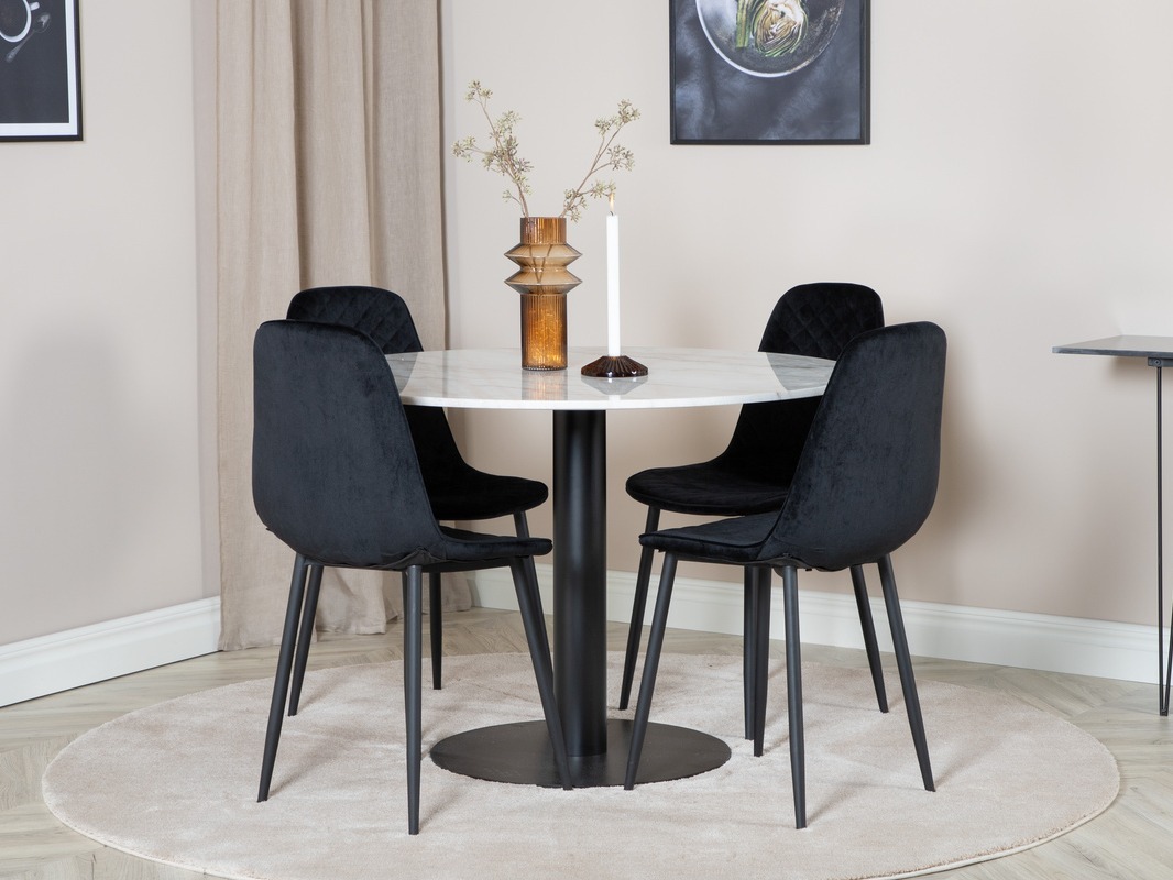 Set de mese Dallas 1302 (Negru)