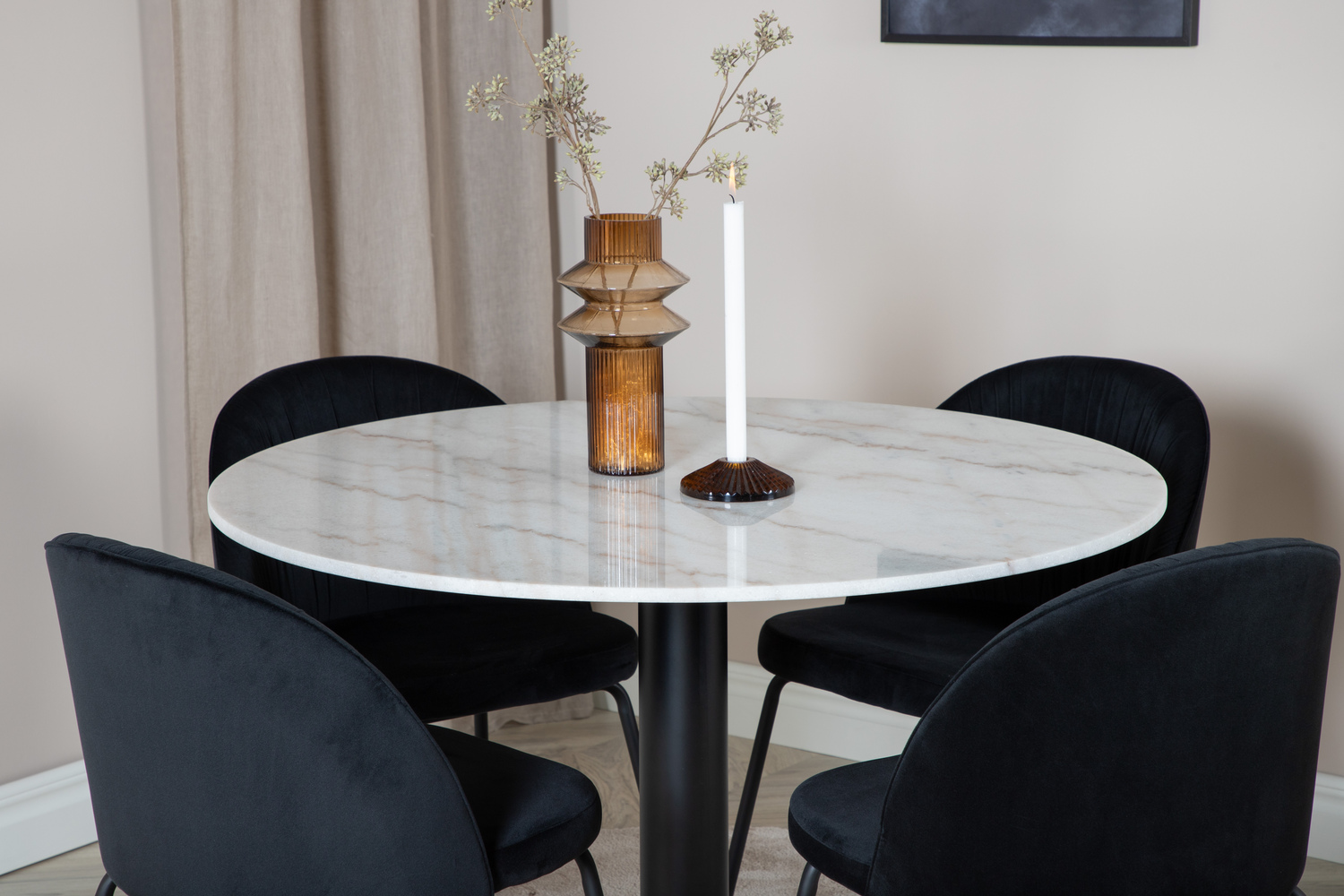 Set de mese Dallas 1303 (Negru)
