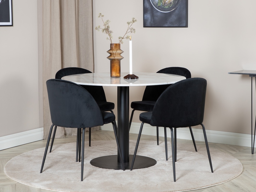 Set de mese Dallas 1303 (Negru)