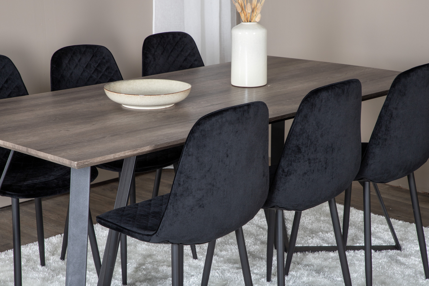 Set de mese Dallas 1357 (Negru)