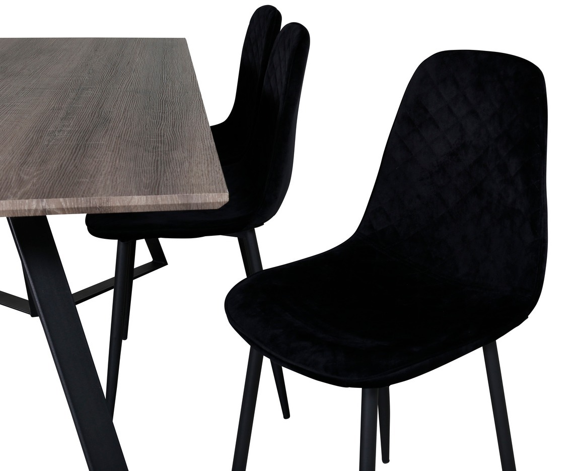 Set de mese Dallas 1357 (Negru)