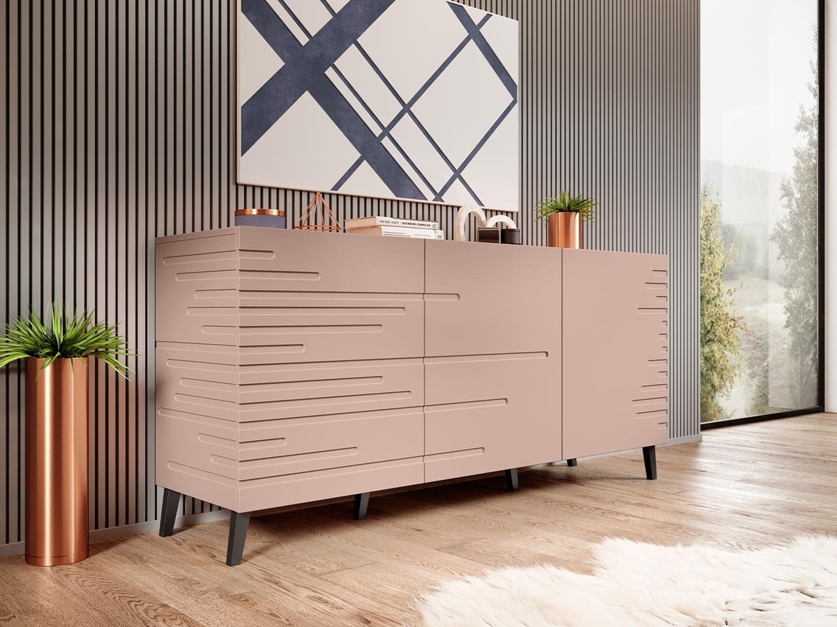 Bufet Charlotte 140 (Roze)