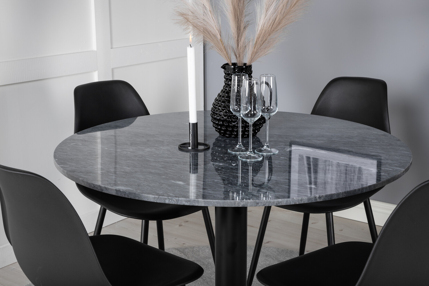 Set de mese Dallas 2630 (Negru)