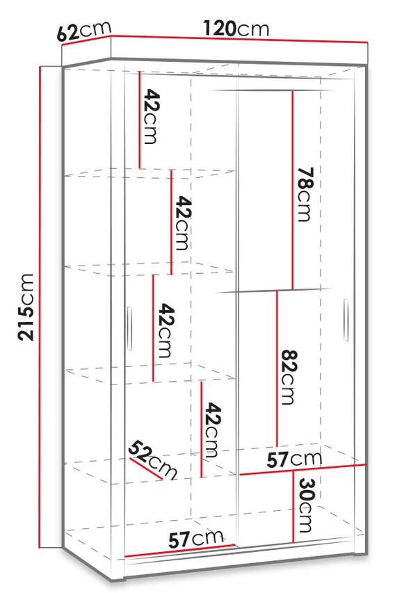 Dulap Catromi 104 (Stejar Monastery)