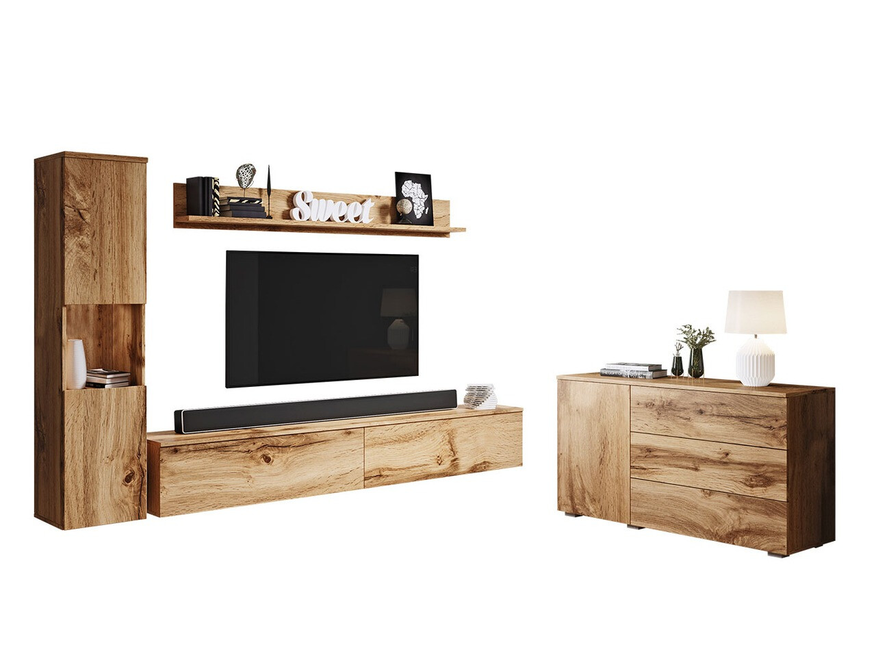 Set de living Sarasota 132 (Stejar Wotan)