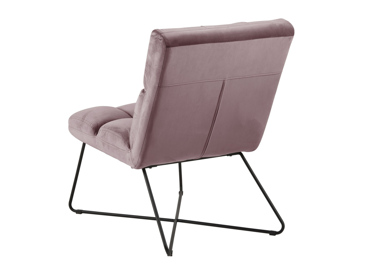 Fotoliu Norsica 370 (Roz Dusty + Negru)