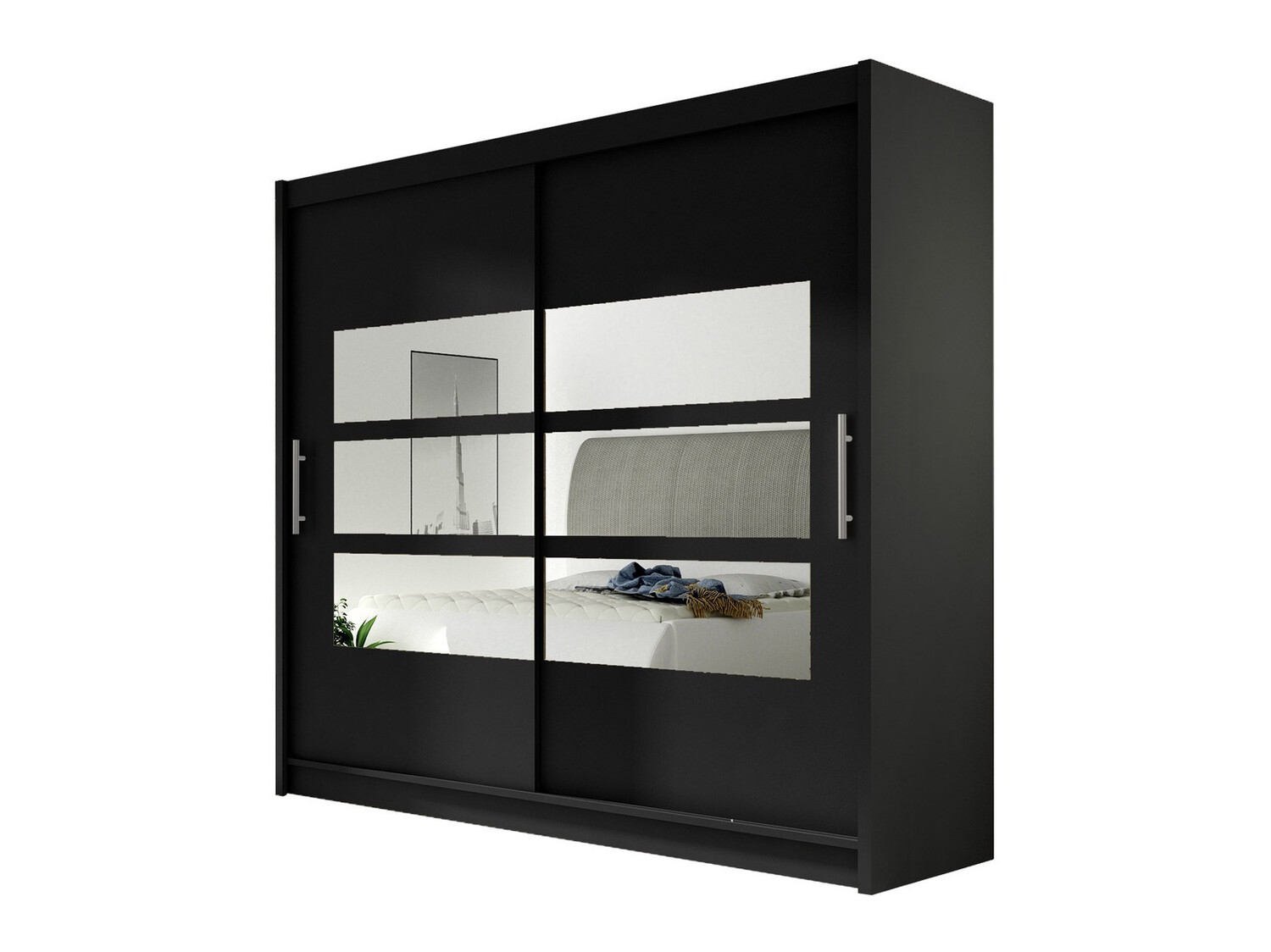 Dulap Closico Pallor III (Negru)