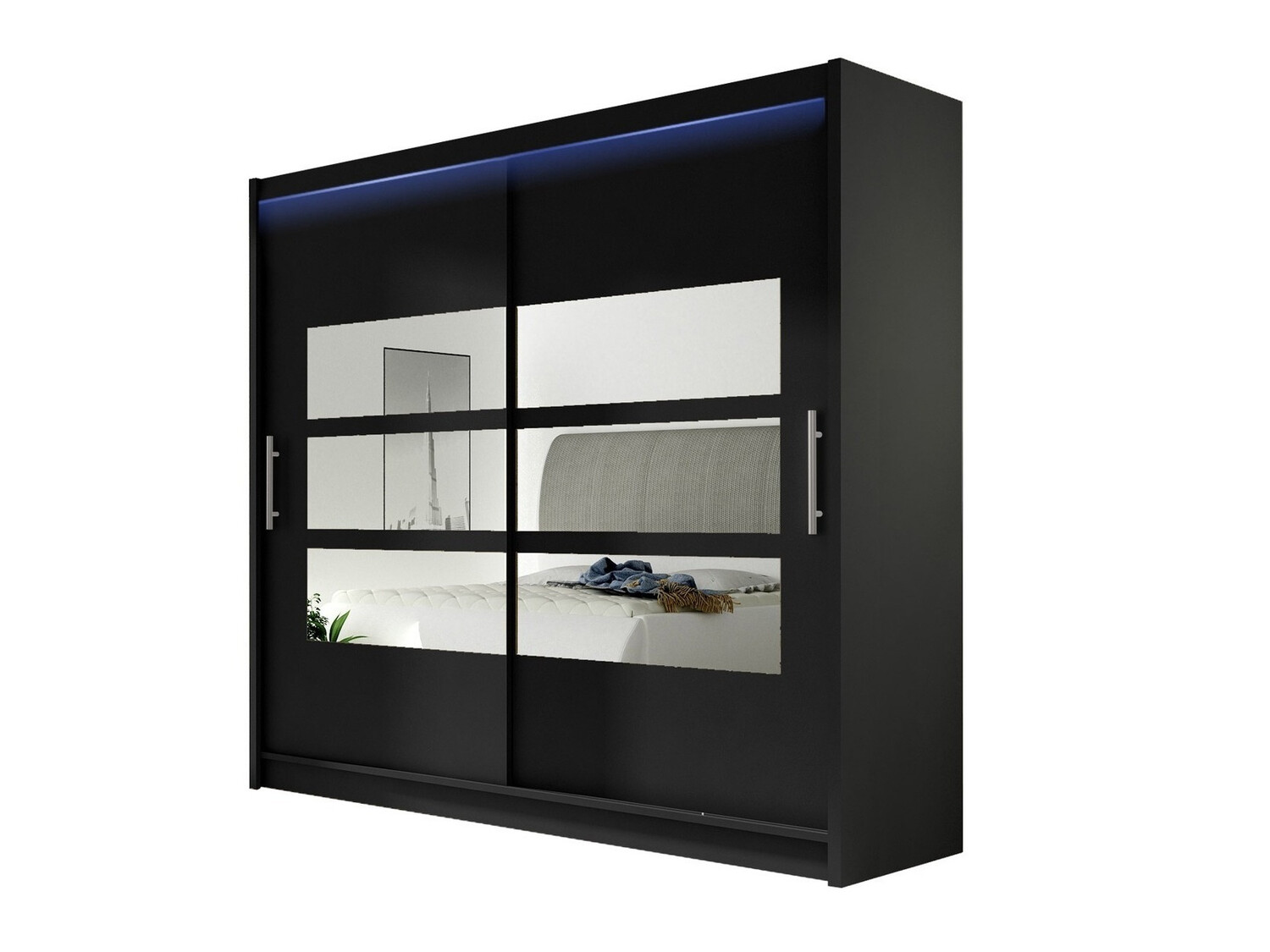 Dulap Closico Pallor III (Negru)