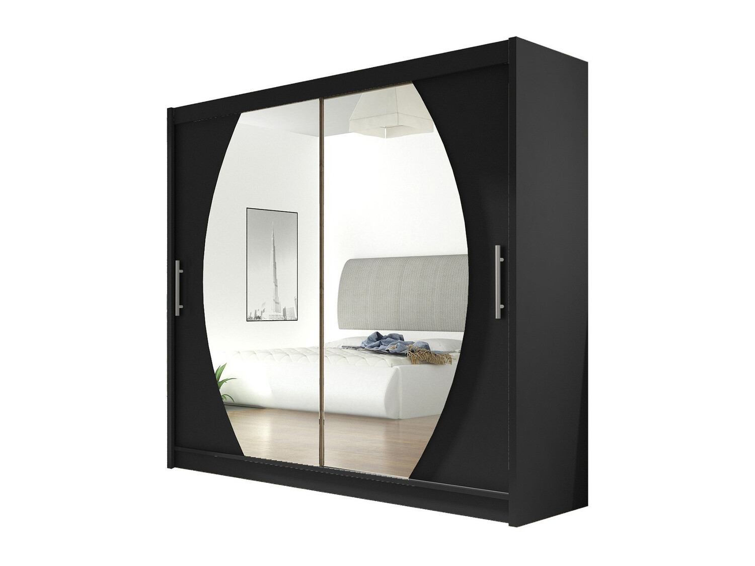 Dulap Closico Pallor IV (Negru)