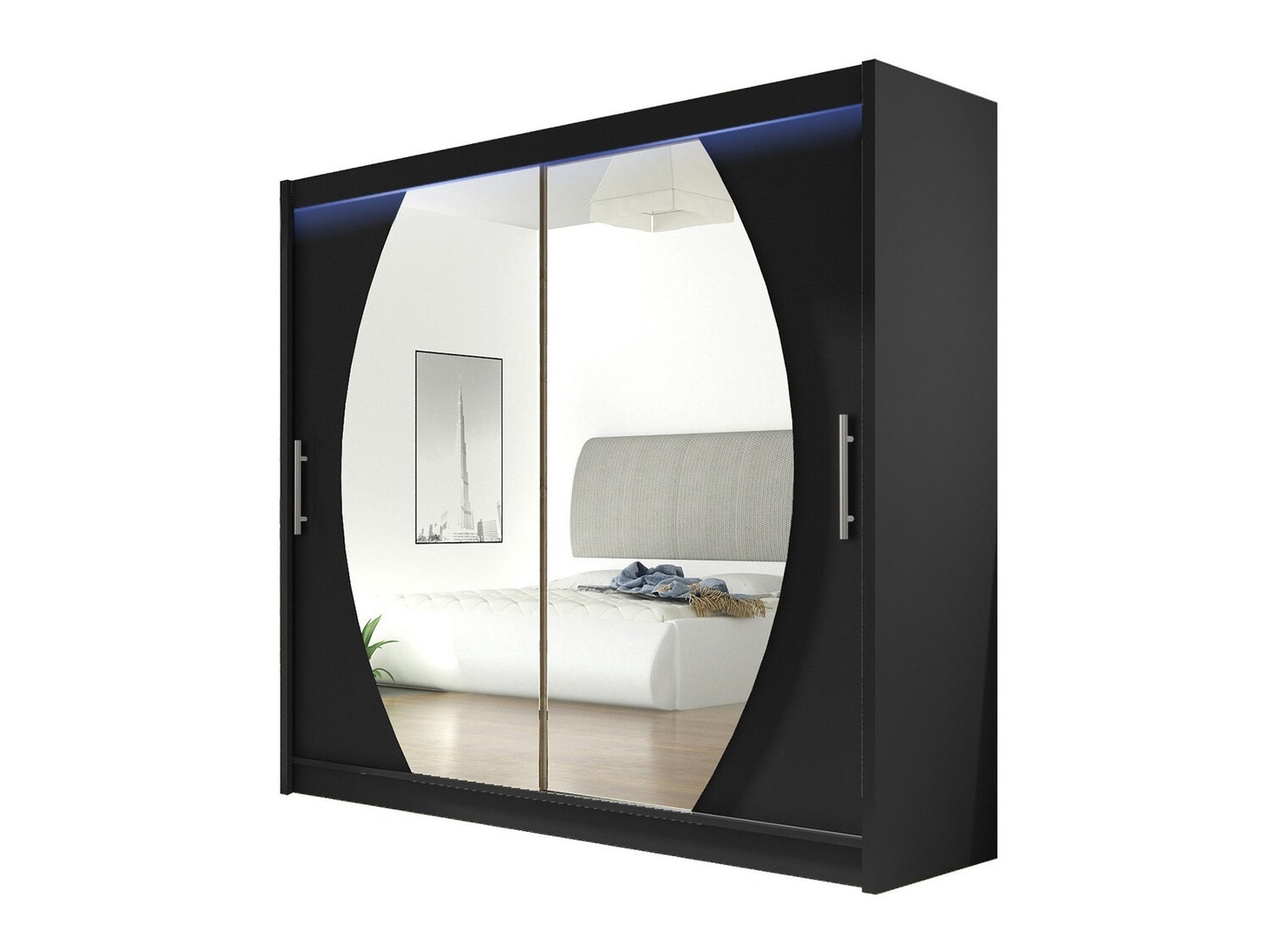 Dulap Closico Pallor IV (Negru)
