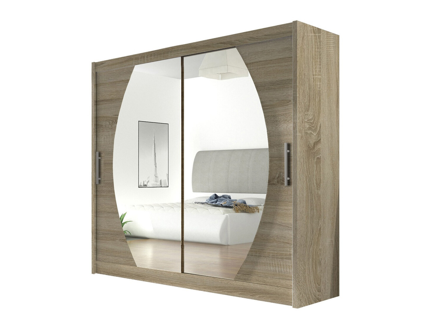 Dulap Closico Pallor IV (Stejar Sonoma)