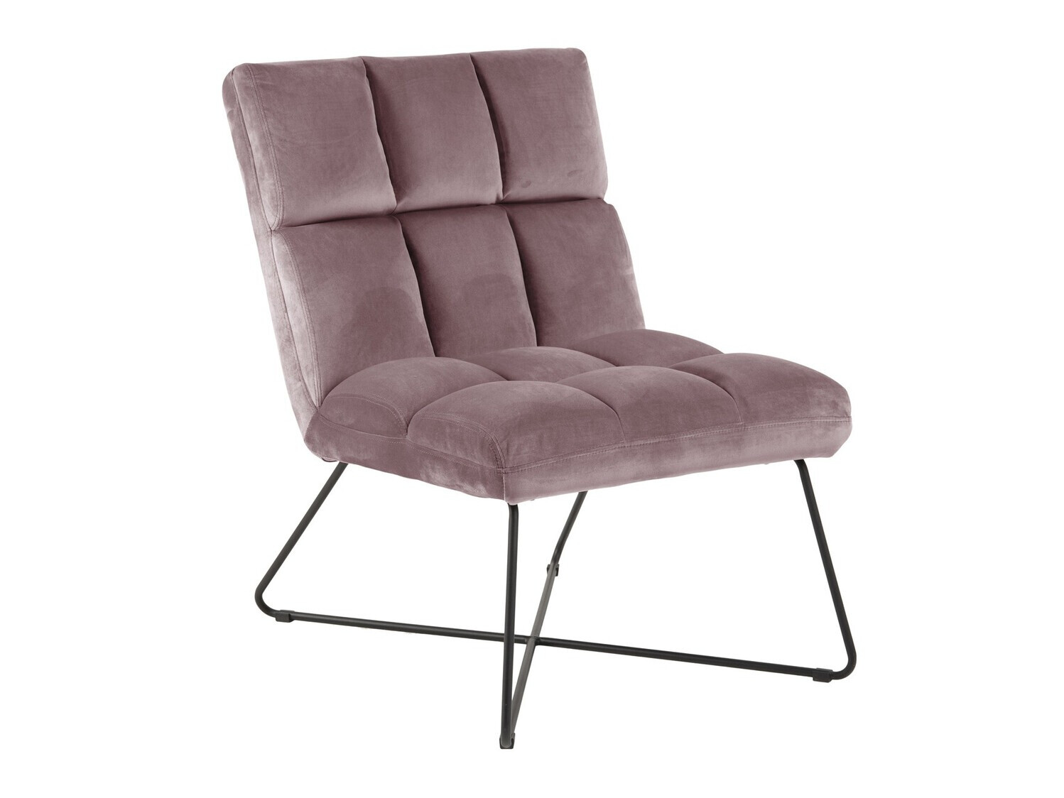 Fotoliu Norsica 370 (Roz Dusty + Negru)