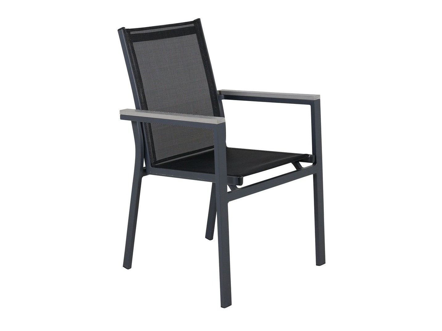 Scaun de exterior Dallas 2775 (Negru + Gri)
