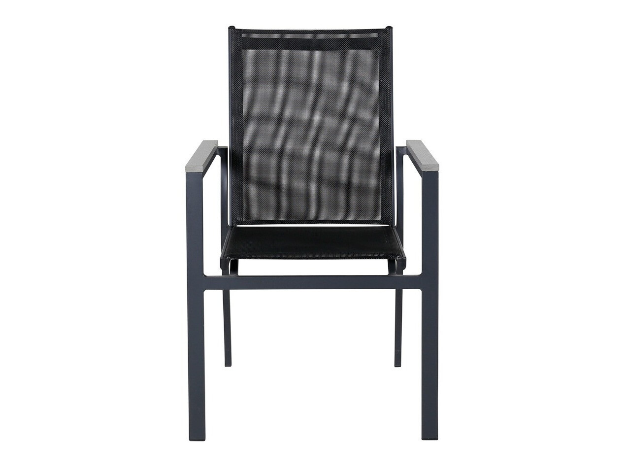 Scaun de exterior Dallas 2775 (Negru + Gri)