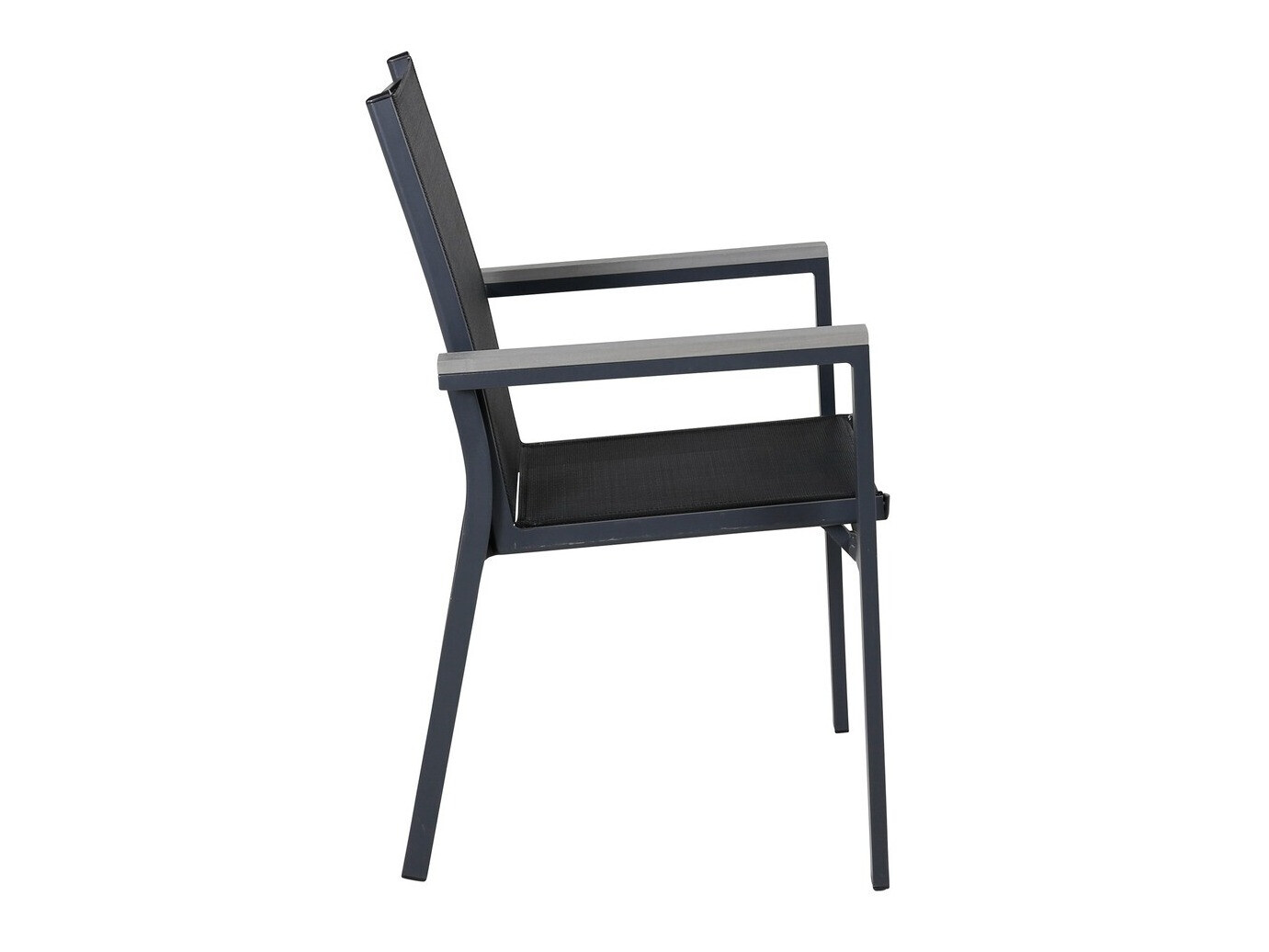 Scaun de exterior Dallas 2775 (Negru + Gri)