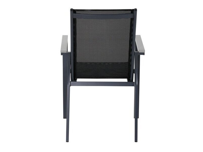 Scaun de exterior Dallas 2775 (Negru + Gri)