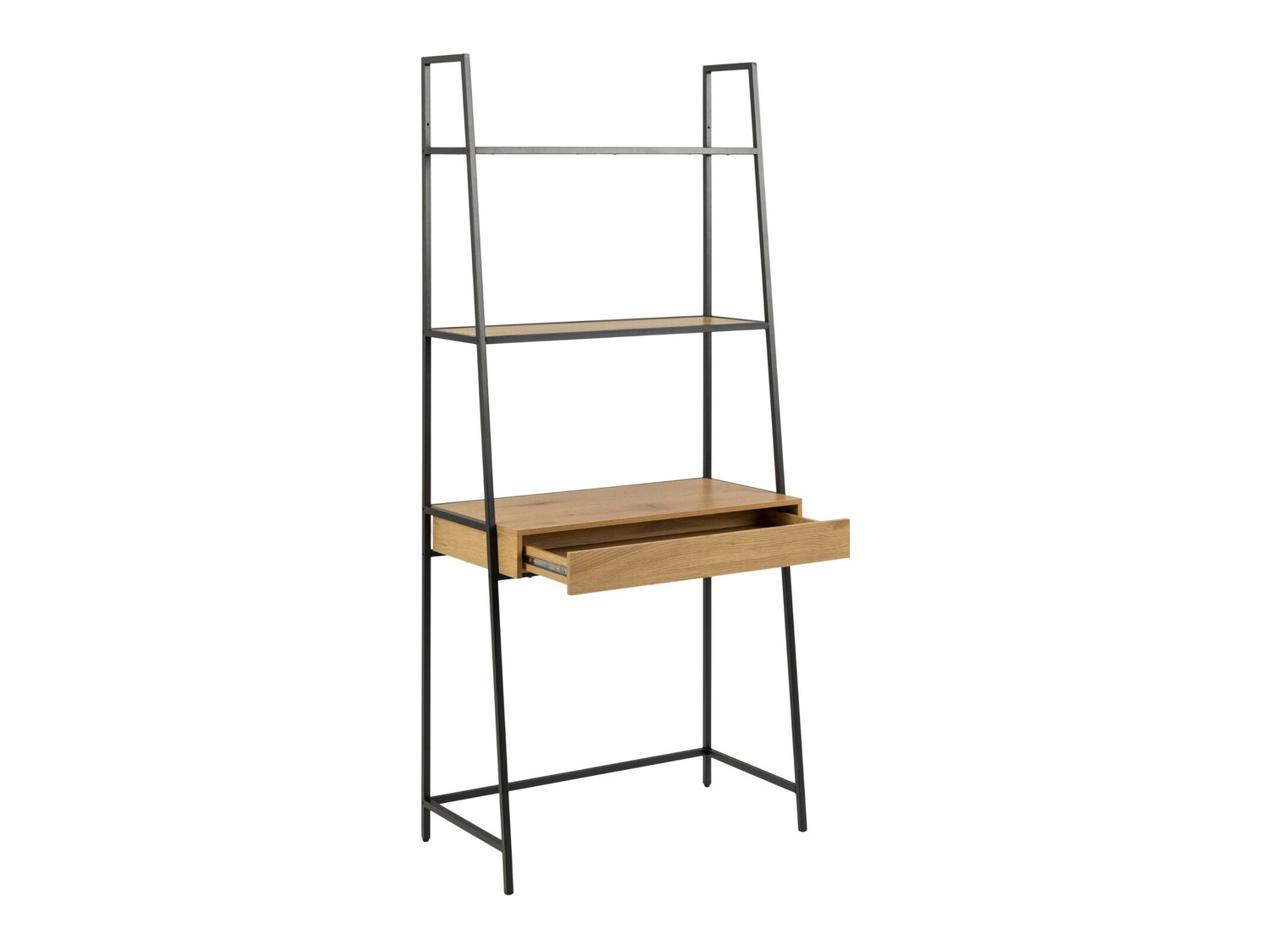 Birou Norsica Sevferi 163 (Stejar natur + Negru)