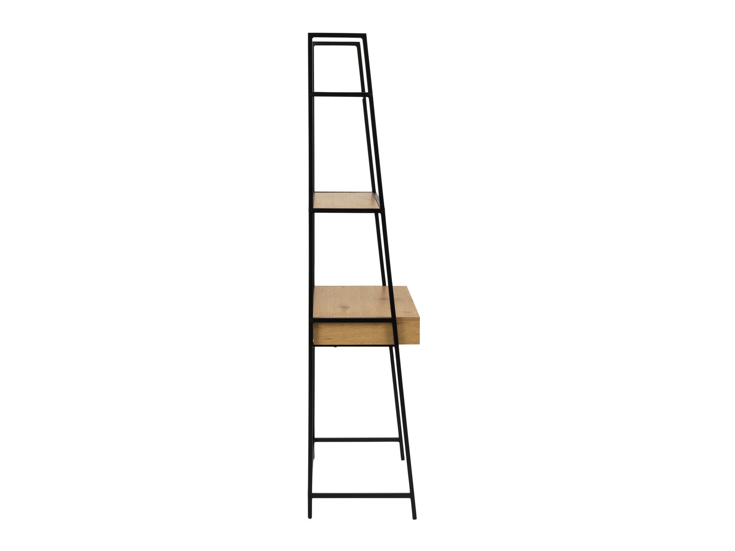 Birou Norsica Sevferi 163 (Stejar natur + Negru)