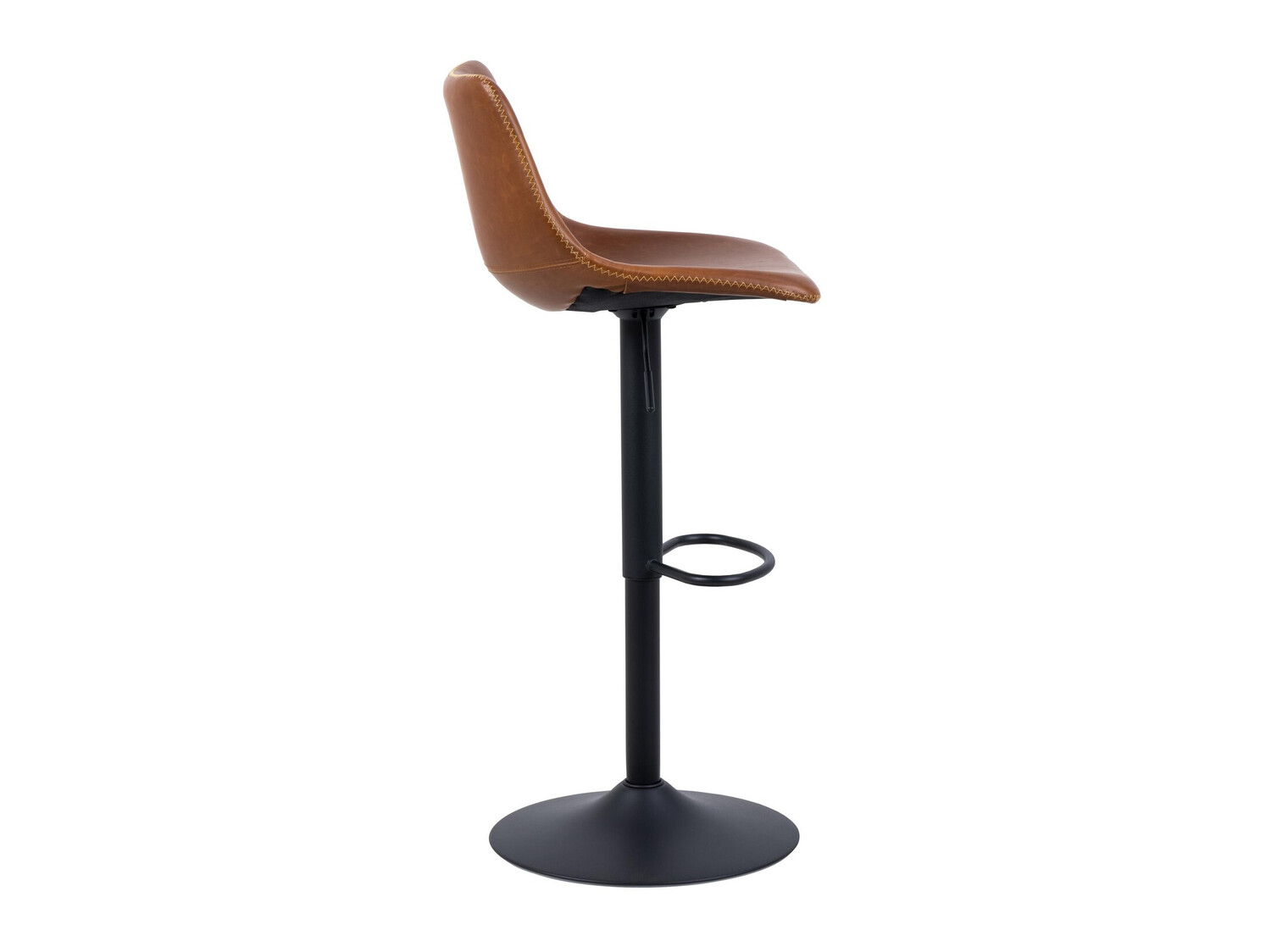 Scaun de bar Norsica 500 (Negru + Maro)