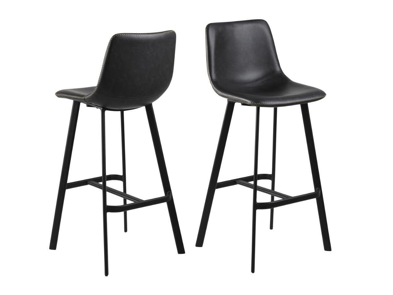 Scaun bar Norsica 444 (Negru)