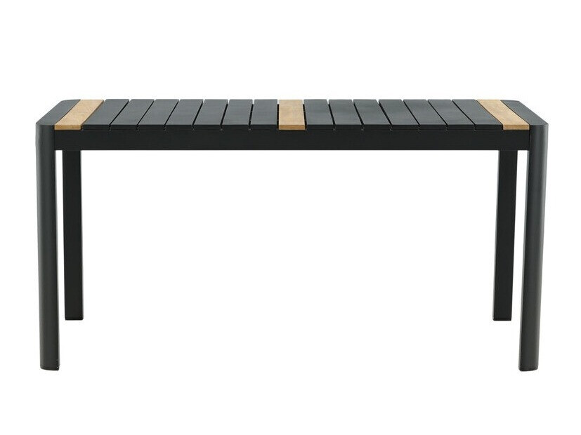 Masă de exterior Dallas 2828 (Negru + Maro)