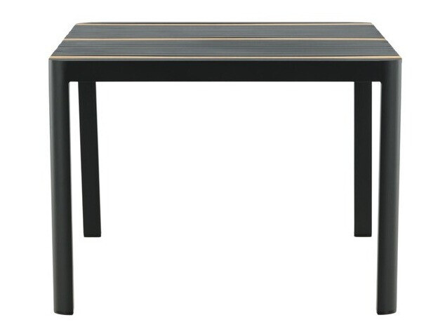 Masă de exterior Dallas 2828 (Negru + Maro)