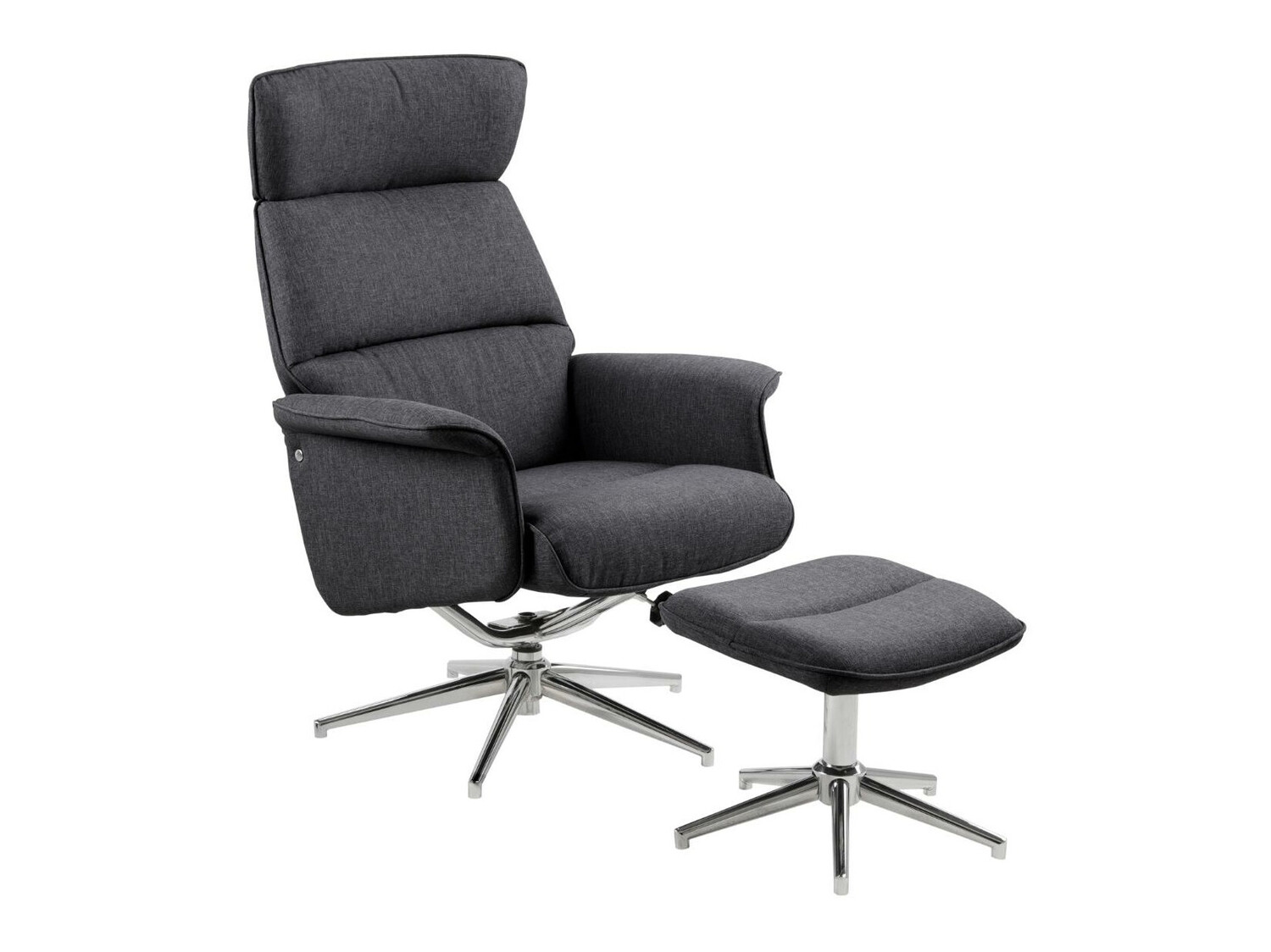 Fotoliu Norsica 570 (Gri inchis + Argint)