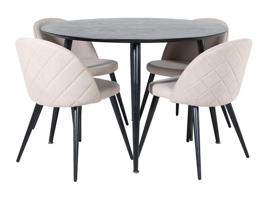 Set de mese Dallas 2545 (Bej + Negru)