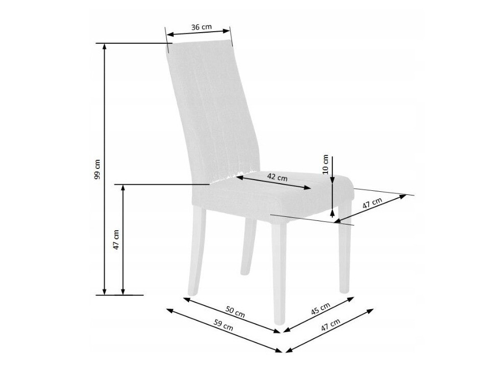 Scaun Houston 1216 (Gri deschis + Maro deschis)