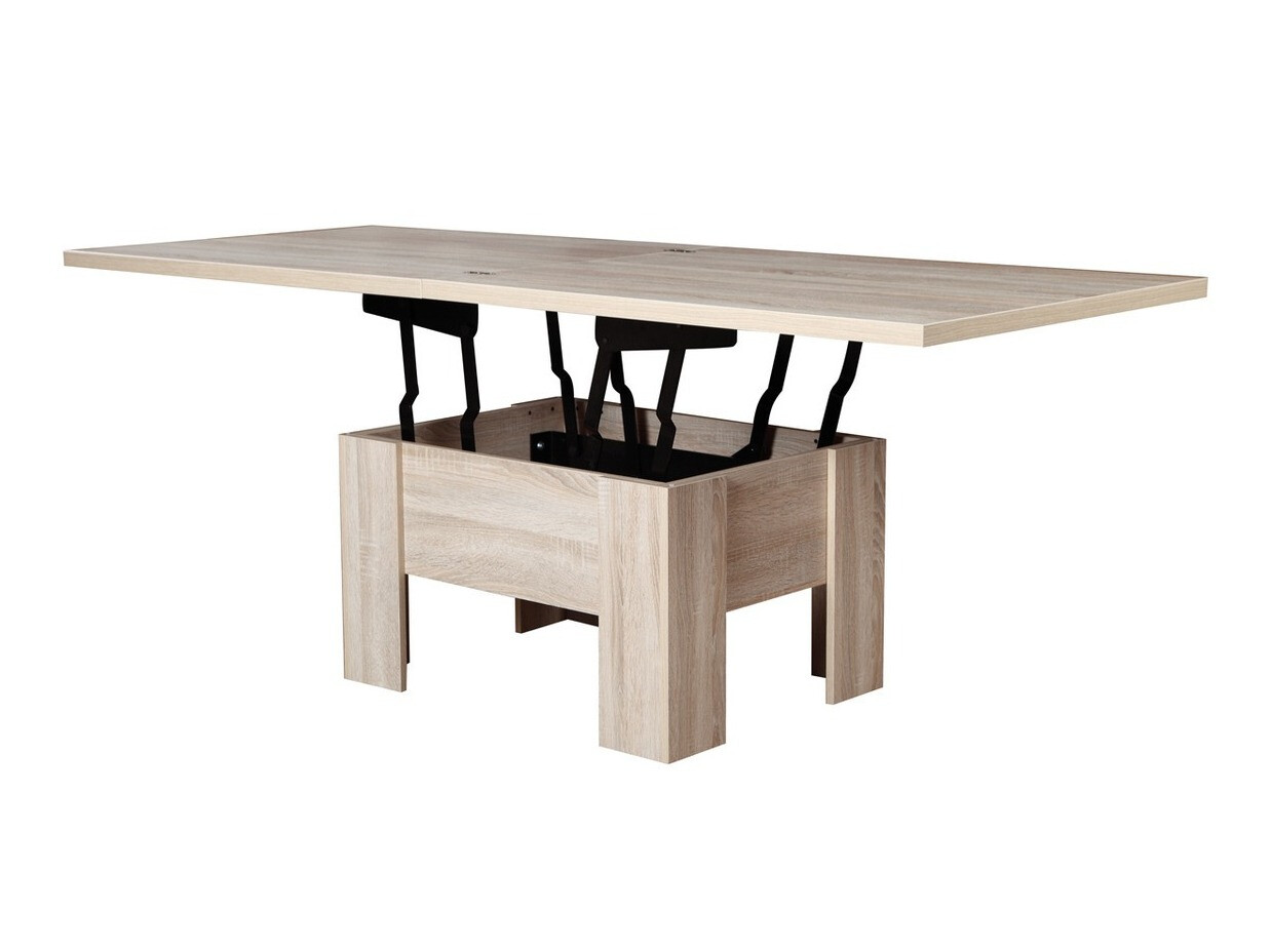 Măsuță de cafea extensibila Stanton 102 (Alb)