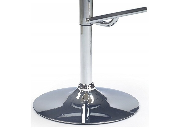 Scaun de bar Houston 517 (Nuca + Crem + Argint)