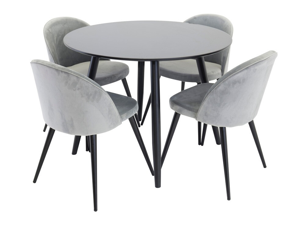 Scaun Dallas 153 (Gri + Negru)