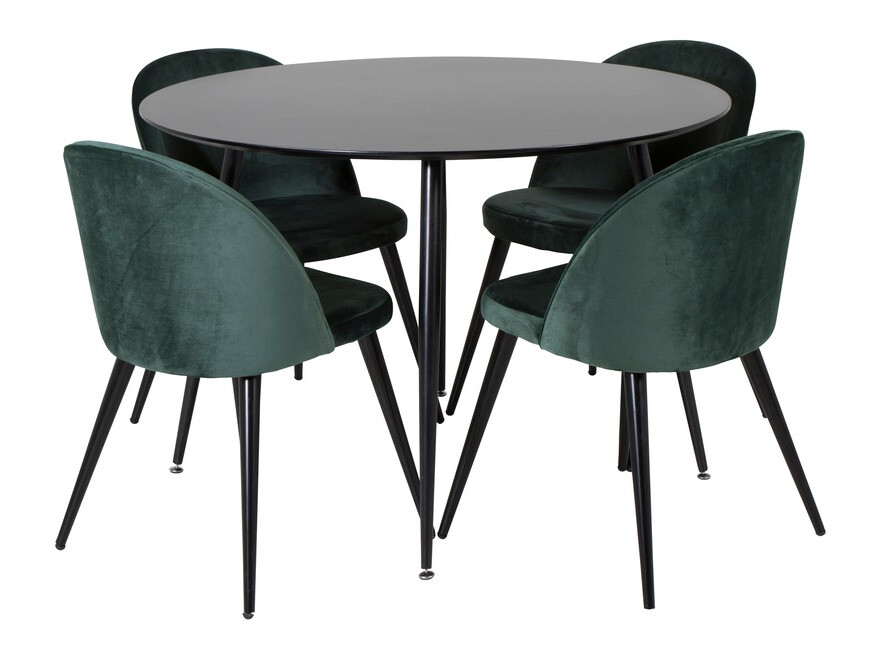 Scaun Dallas 153 (Verde + Negru)