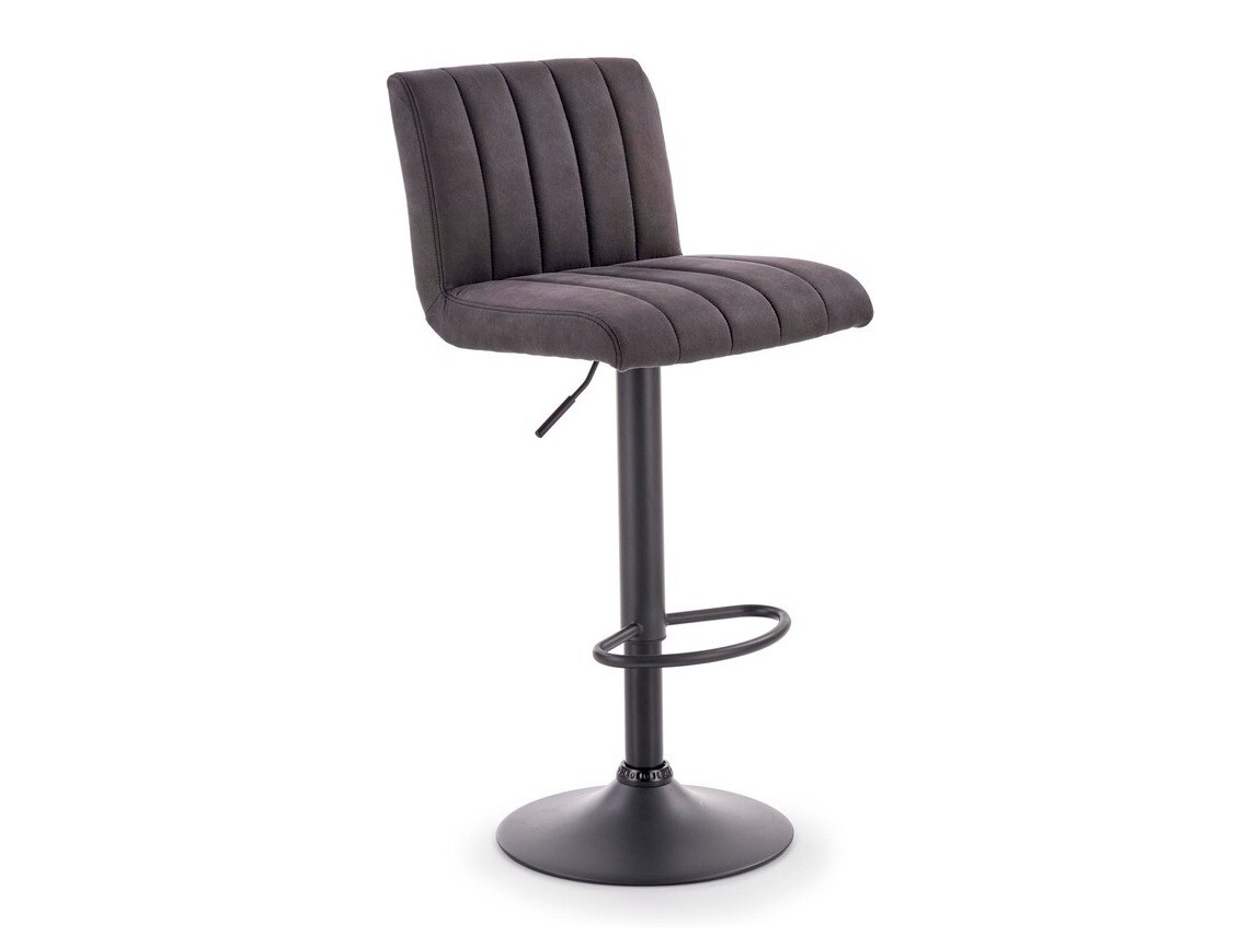 Scaun de bar Houston 970 (Gri inchis + Negru)