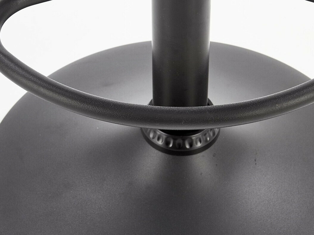 Scaun de bar Houston 970 (Gri inchis + Negru)