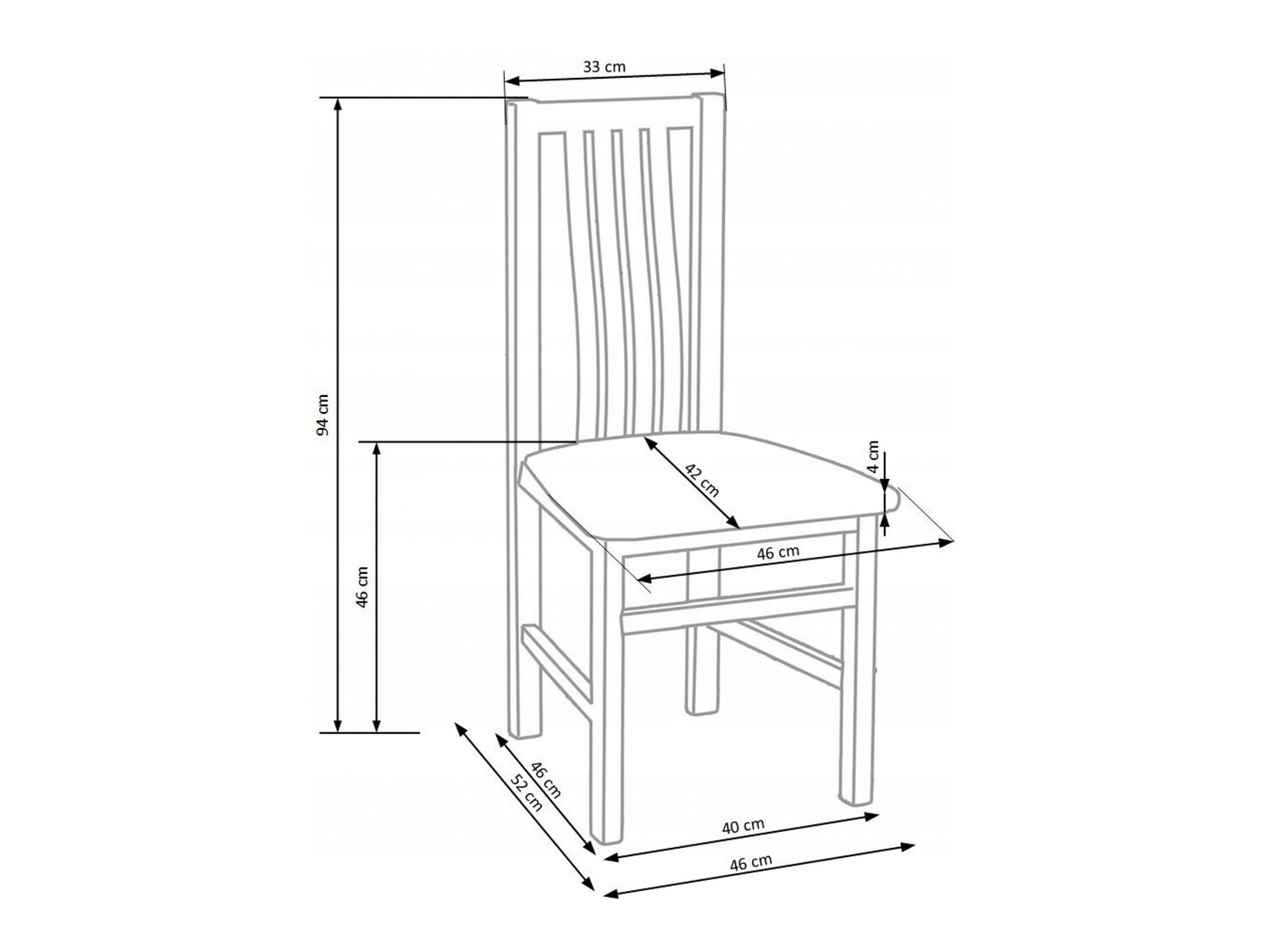 Scaun Houston 262 (Stejar Sonoma)