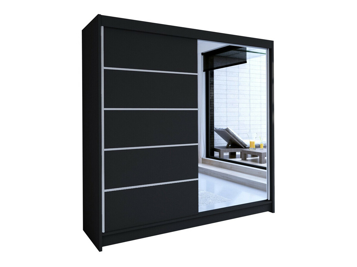 Dulap Closico Cavaris III (Negru)
