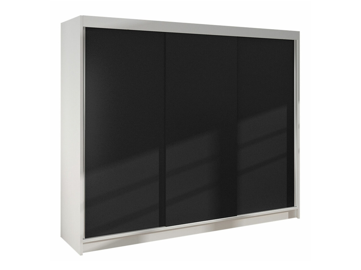 Dulap Closico Durion II (Alb + Negru)